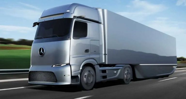 Mercedes jau šogad sāks elektriskā “eActros Long Haul” kravas auto testus