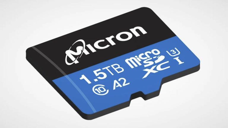 Micron izlaiž pirmo 1.5TB ietilpības microSD karti