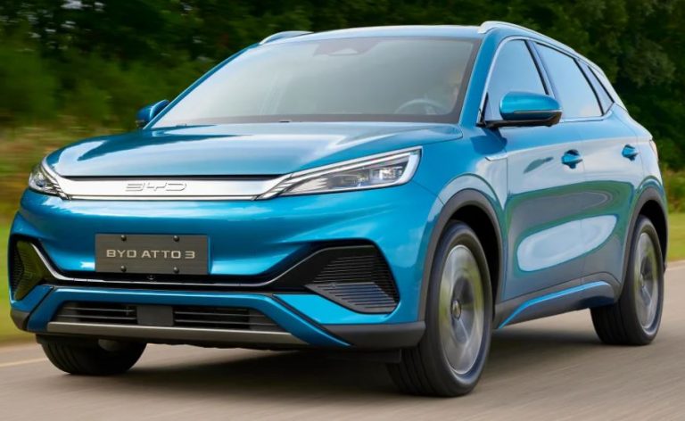 Eiropai paredzētais BYD Atto 3 elektriskais SUV pozitīvi pārsteidz testos