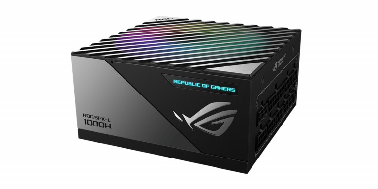 ASUS ROG LOKI SFX-L Silent barošanas bloki tiek pie PCIe 5.0 atbalsta