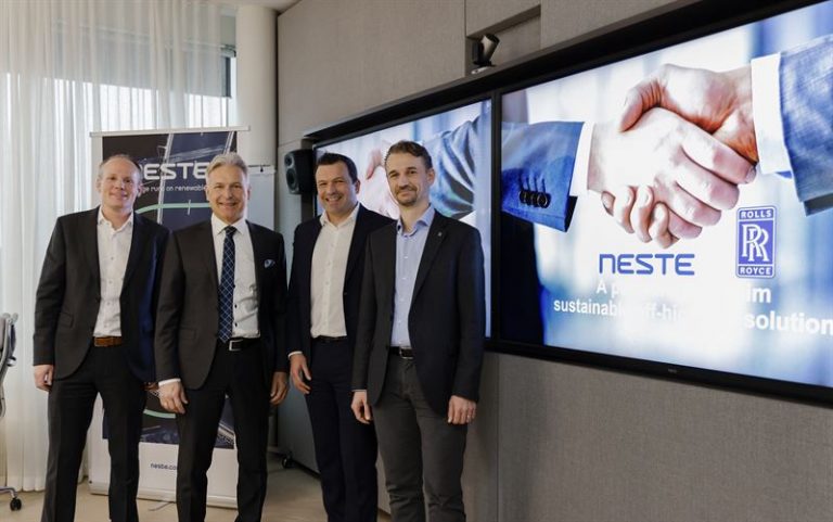 Neste un Rolls-Royce veido stratēģisku partnerību, lai paātrinātu pāreju no fosilajām uz atjaunojamām degvielām