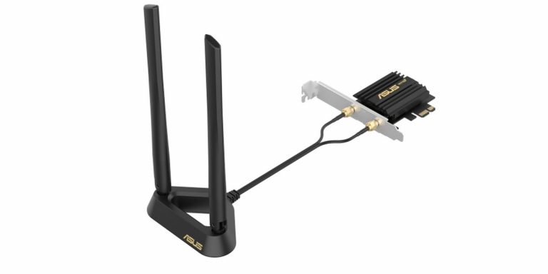 ASUS sāks piedāvāt PCE-AXE59BT Wi-Fi 6E paplašinājuma karti