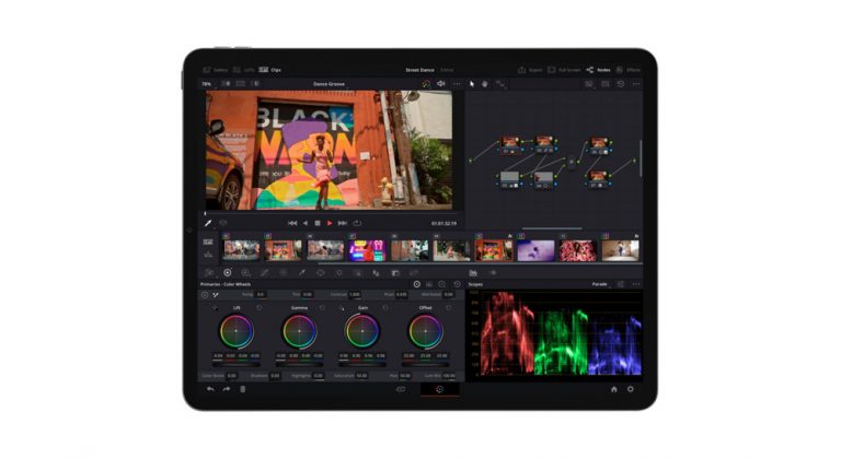 No šodienas oficiāli pieejama DaVinci Resolve lietotne iPad planšetdatoriem