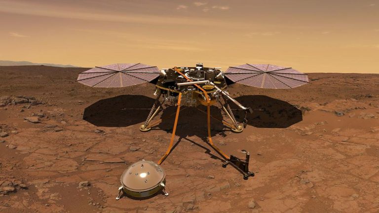 Pēc četrus gadus ilga darba mūžībā dodas Marsa robots “InSight”