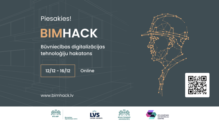 Notiks būvniecības digitalizācijas tehnoloģiju hakatons “BIMHack 2022”