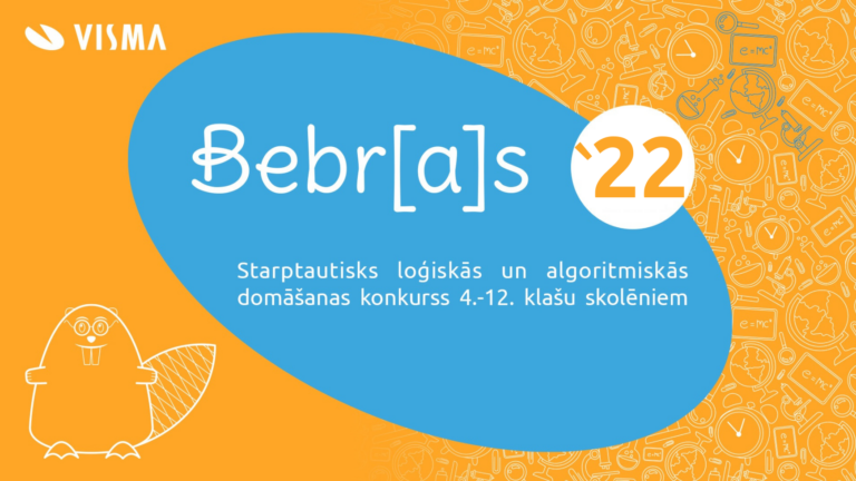 Ar rekordlielu dalībnieku skaitu noslēdzies informātikas konkurss “Bebr[a]s”