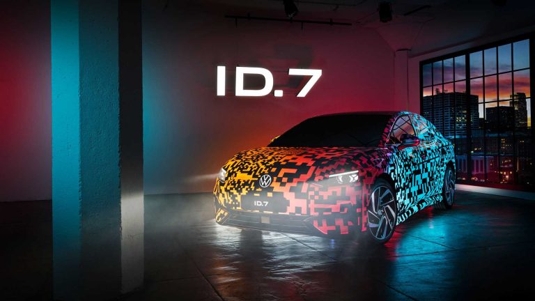 Volkswagen iepazīstina ar gaidāmo ID.7 elektrisko sedanu