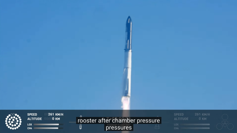 “Starship” raķešu sistēma veiksmīgi pacēlās, taču pēc dažām minūtēm uzsprāga