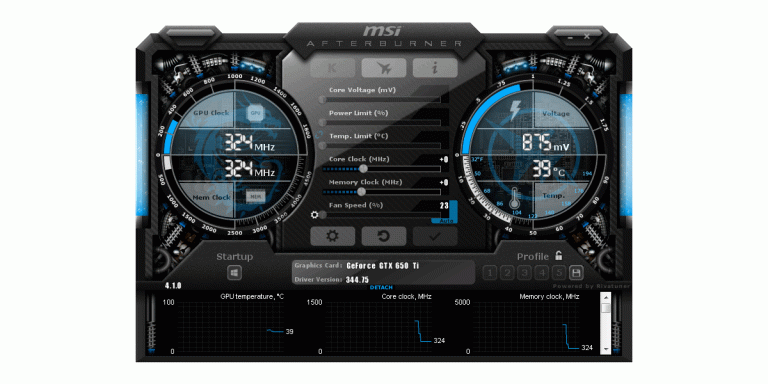 MSI Afterburner tomēr atgriežas