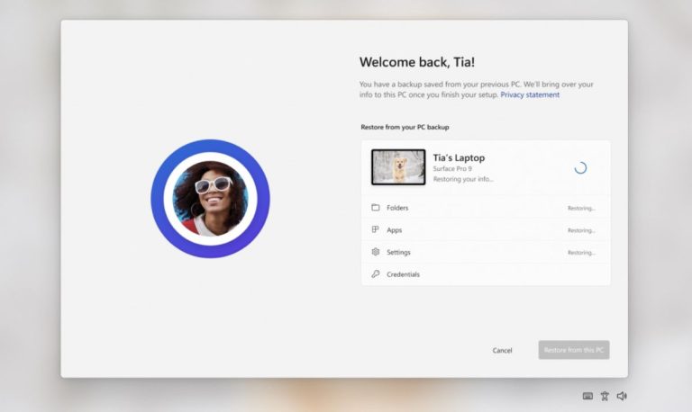 Microsoft izlaiž Windows 11 Backup lietotni, kas iedvesmojusies no macOS Time Machine