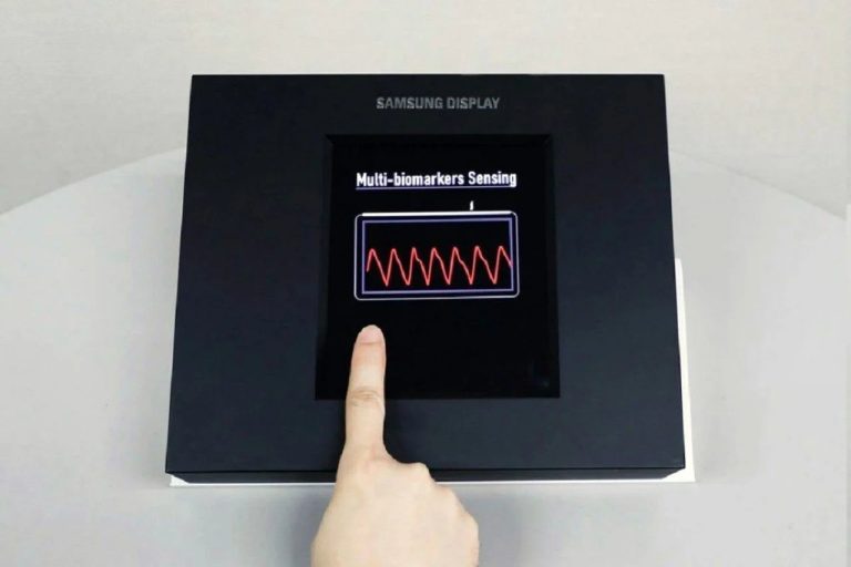 Samsung atklāj OLED ekrānu, kas spēs nolasīt cilvēka pulsu