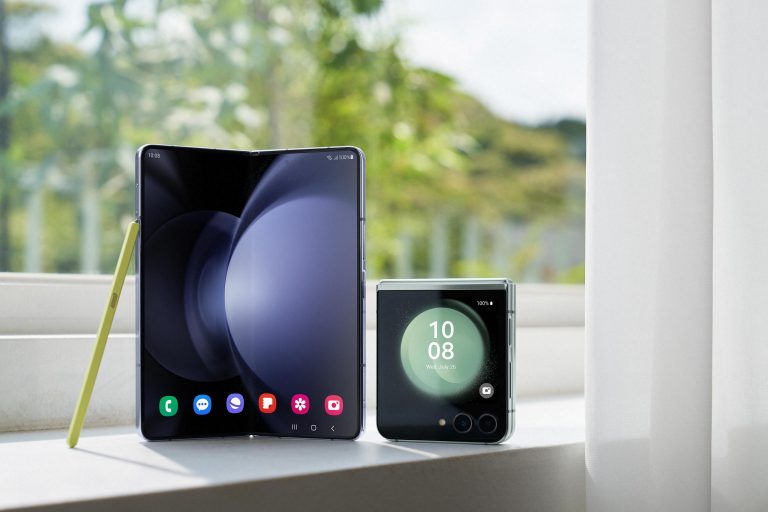 “Samsung” prezentē “Galaxy Flip5” un “Galaxy Fold5” salokāmos viedtālruņus