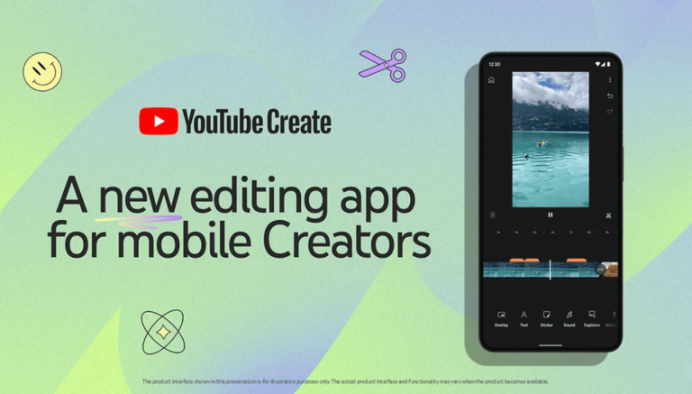 “YouTube” satura veidotājiem piedāvās “YouTube Create” – lietotni video rediģēšanai