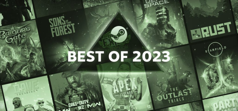 Steam izziņojis 2023. gada veiksmīgākās un pārdotākās spēles