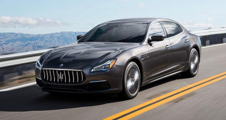 Maserati uz laiku iepauzē elektriskā Quattroporte izstrādi