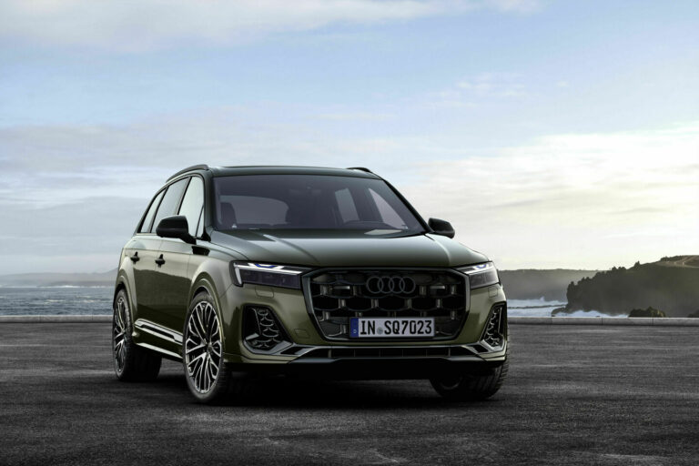 Modernizētais Audi Q7 apvieno spēcīgu dizainu, komfortu un jaunākās tehnoloģijas
