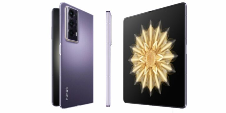 Pasaulē plānākais lokanais viedtālrunis Honor Magic V2 nonāk Eiropā