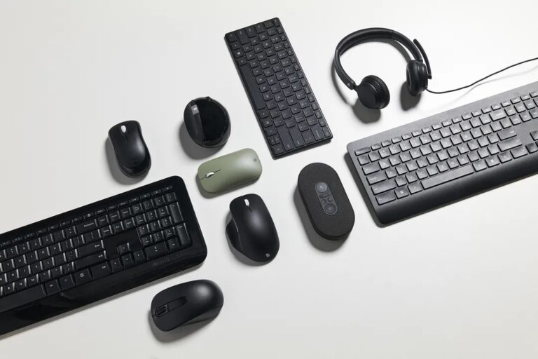 Microsoft zīmola peles un tastatūras tomēr vēl tiks ražotas