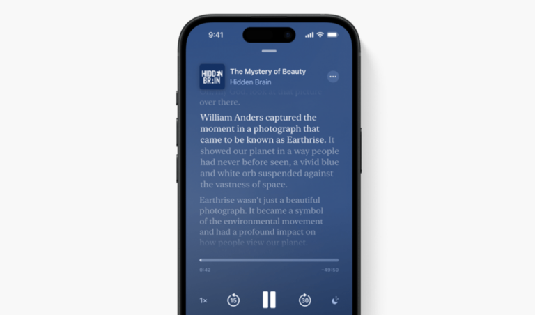 “Apple Podcasts” automātiski ģenerēs podkāstu transkriptus
