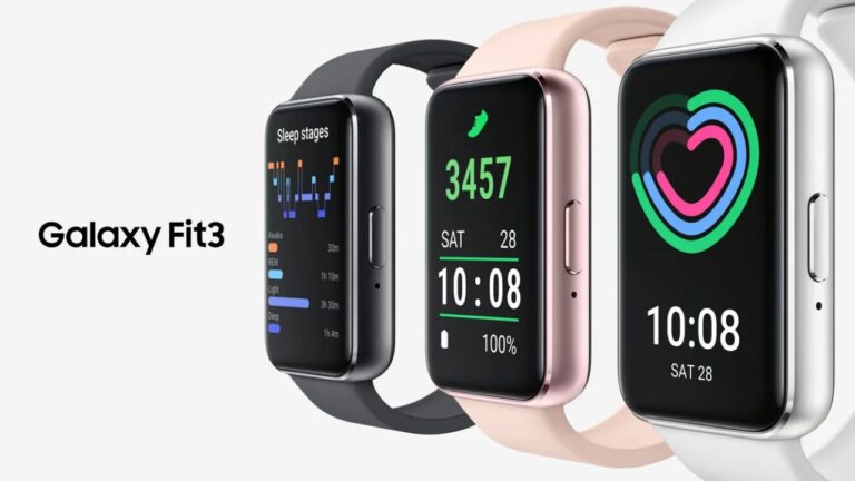 Samsung izziņo spējīgu fintesa aproci Galaxy Fit 3
