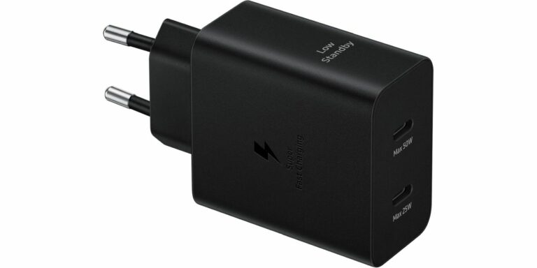 Samsung izlaiž absurdi pārcenotu 50W lādētāju