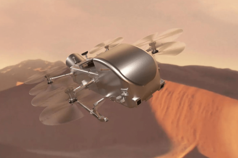 NASA ar milzu dronu plāno izpētīt Saturna lielāko pavadoni