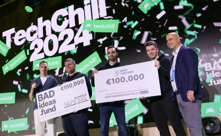 “TechChill 2024” noslēgumā jaunuzņēmumi sadala balvas vairāk kā 600 000 eiro vērtībā