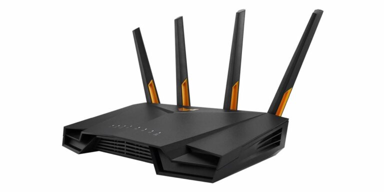 ASUS TUF Gaming AX4200 spēlēm paredzētā bezvadu maršrutētāja apskats