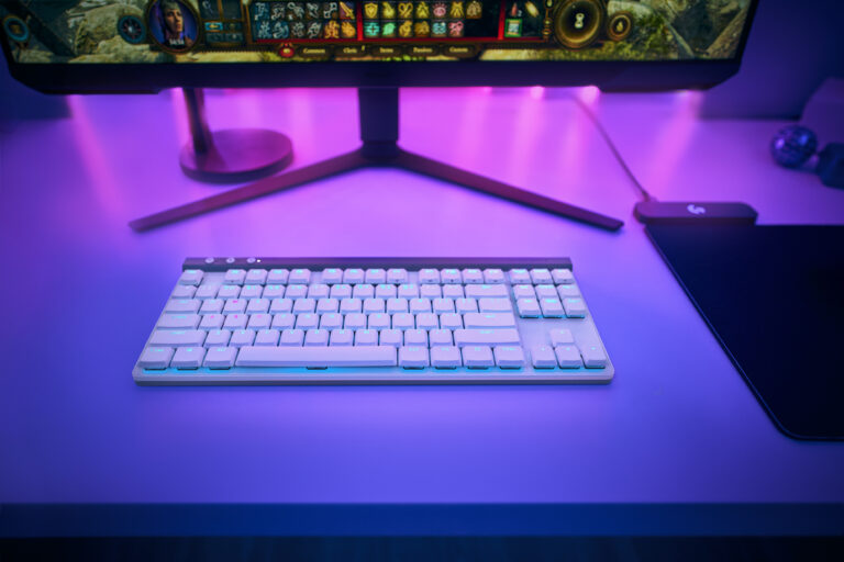 Logitech G515 — nākamās paaudzes, zema profila tastatūra augstas veiktspējas spēlēm