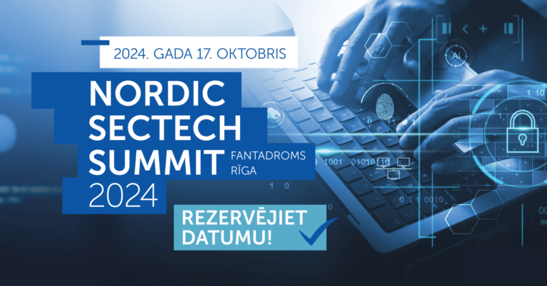 Arī šoruden Rīgā norisināsies “Nordic Sectech Summit 2024” konference