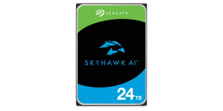 Seagate SkyHawk AI 24 TB video novērošanai paredzētā cietā diska apskats