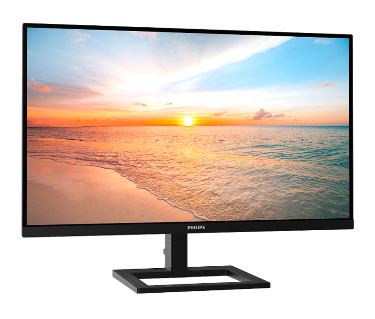 Philips Monitors E1 līniju papildina četri jauni un funkcijām bagāti modeļi uzlabotai produktivitātei un maksimālam komfortam
