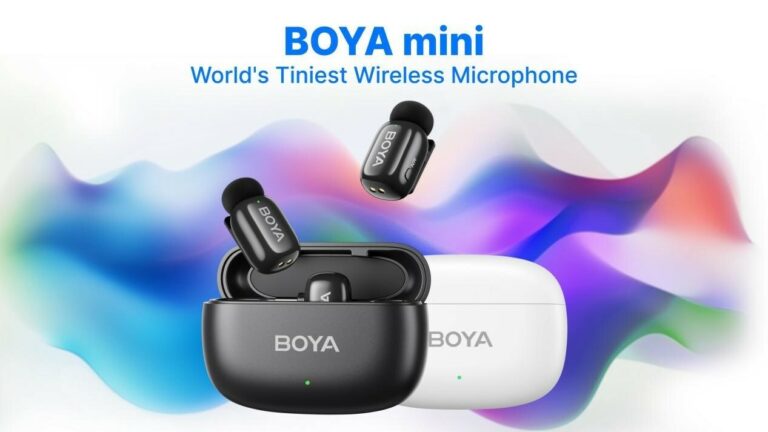Influenseri saausās! Boya mini ir pasaulē vieglākais bezvadu mikrofons