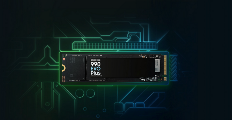 Samsung 990 EVO Plus NVMe SSD tipa atmiņas apskats