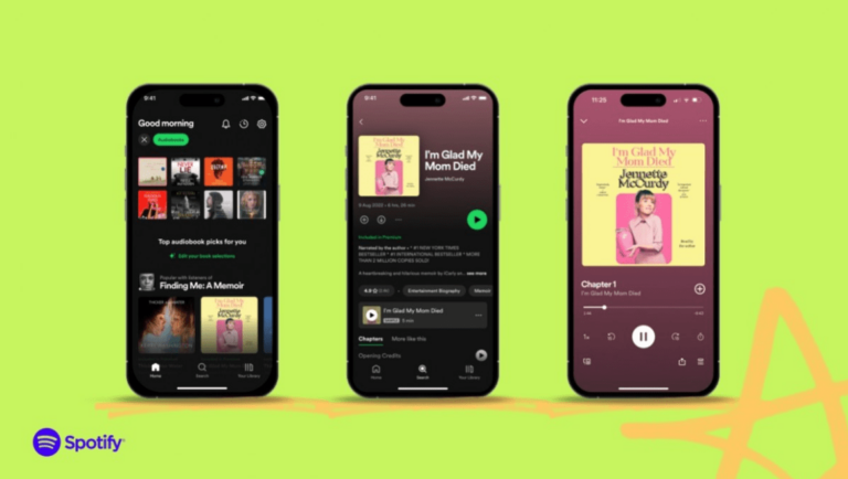 “Spotify” pievienotas vēl vairāk nekā 1000 audiogrāmatas