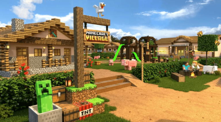 Tiks veidoti “Minecraft” tematiskie atrakciju parki
