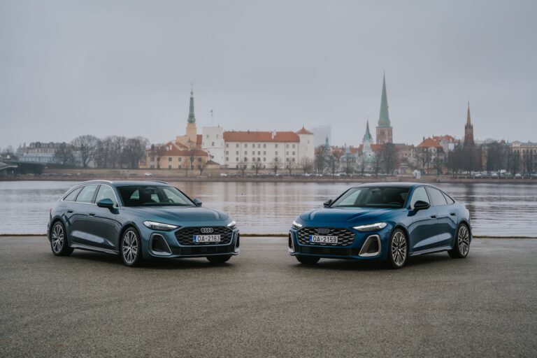 Jaunais Audi A5 ieradies Latvijā