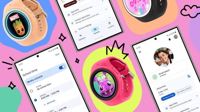 Google kopā ar Samsung radīs īpaši bērniem pielāgotu viedpulksteņu lietošanas pieredzi