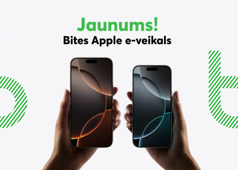“Bite Latvija” mājaslapā jaunums – specializēts Apple veikals
