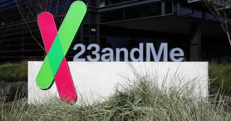 DNS testēšanas serviss 23andMe uzsācis bankrota procedūru
