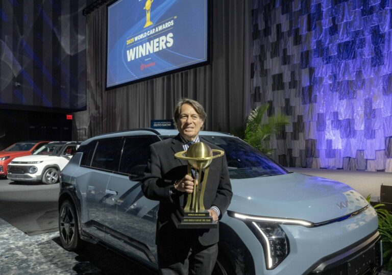 Kia EV3 iegūst “Pasaules Gada auto 2025” titulu
