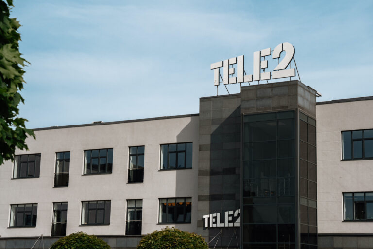 Piesaistot jaunus klientus, “Tele2” apgrozījums 2025. gada 1. ceturksnī palielinājies par 1,2 %