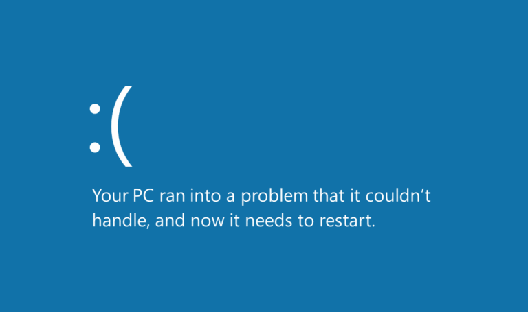 “Microsoft” atteiksies no “Windows” zilā “nāves” ekrāna