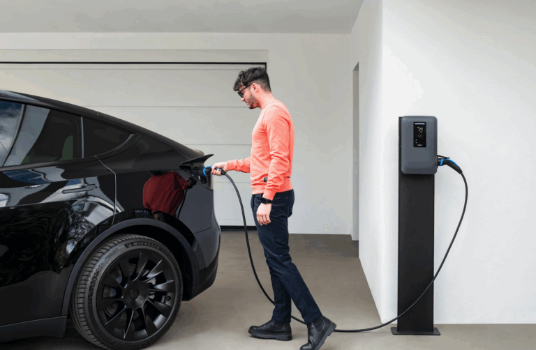 ASV tiek liegts pašam savām rokām mājās uzstādīt elektroauto lādētājus