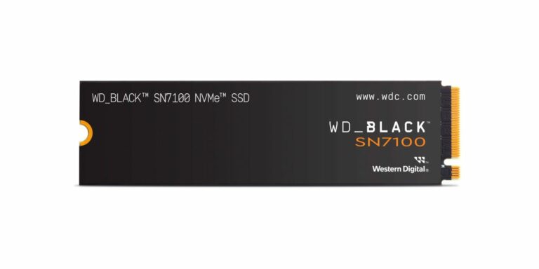 “WD_BLACK SN7100” NVMe SSD tipa atmiņas apskats