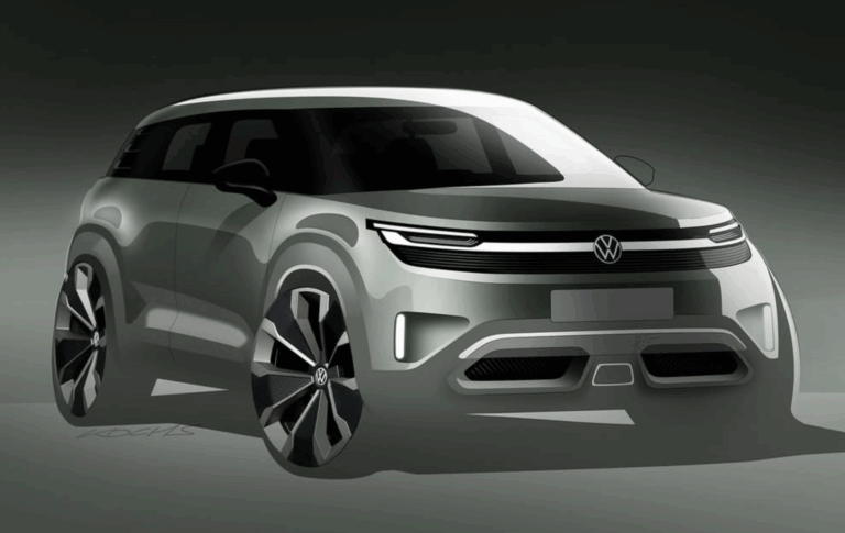 Nedēļas beigās tiks prezentēts “Volkswagen ID.2” budžeta klases elektriskais krosovers