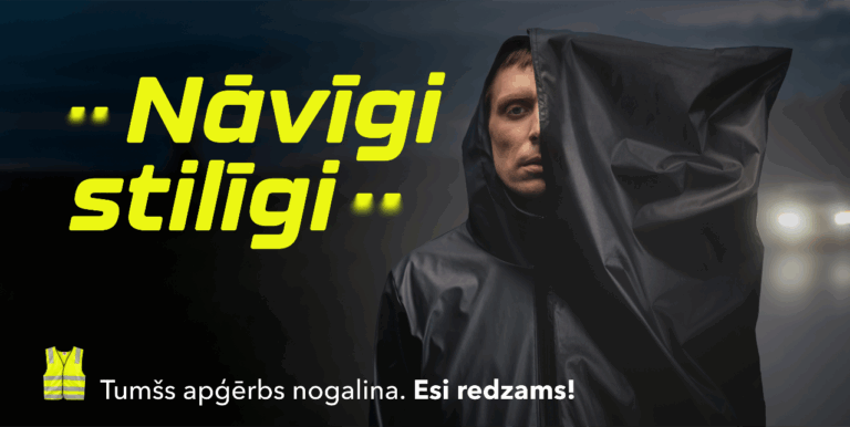 CSDD sāk kampaņu par atstarojošo elementu lietošanu