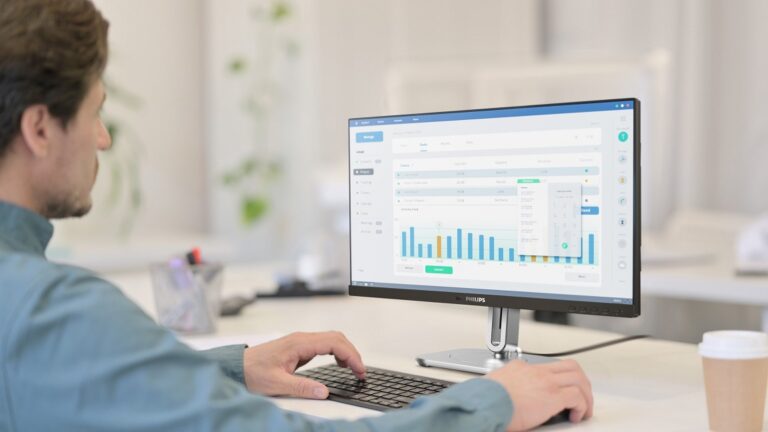 “Philips 27B2G5601”: produktivitātes palielināšanai un samazinātai ietekmei uz vidi