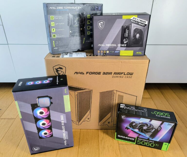 Skrūvējam kopā vidējās klases MSI datoru spēlēm