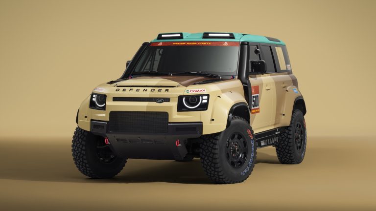 “Defender Dakar D7X-R” Iegūst jaunu vizuālo tēlu un ir gatavs debijai Dakaras rallijā